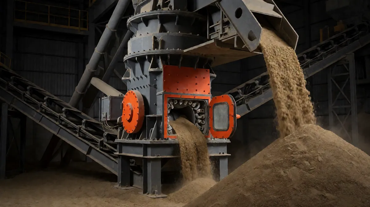 sand making machine parts application