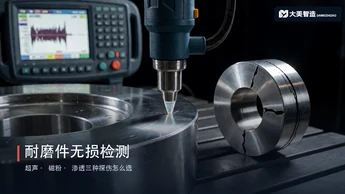 耐磨件无损检测怎么选？超声、磁粉、渗透三种探伤的适用边界