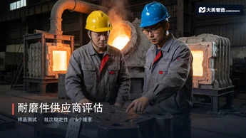 耐磨件供应商怎么评估？从样品测试到批量供货的6个维度