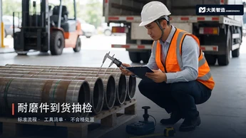 耐磨件到货抽检怎么做？标准流程、工具清单与不合格处置